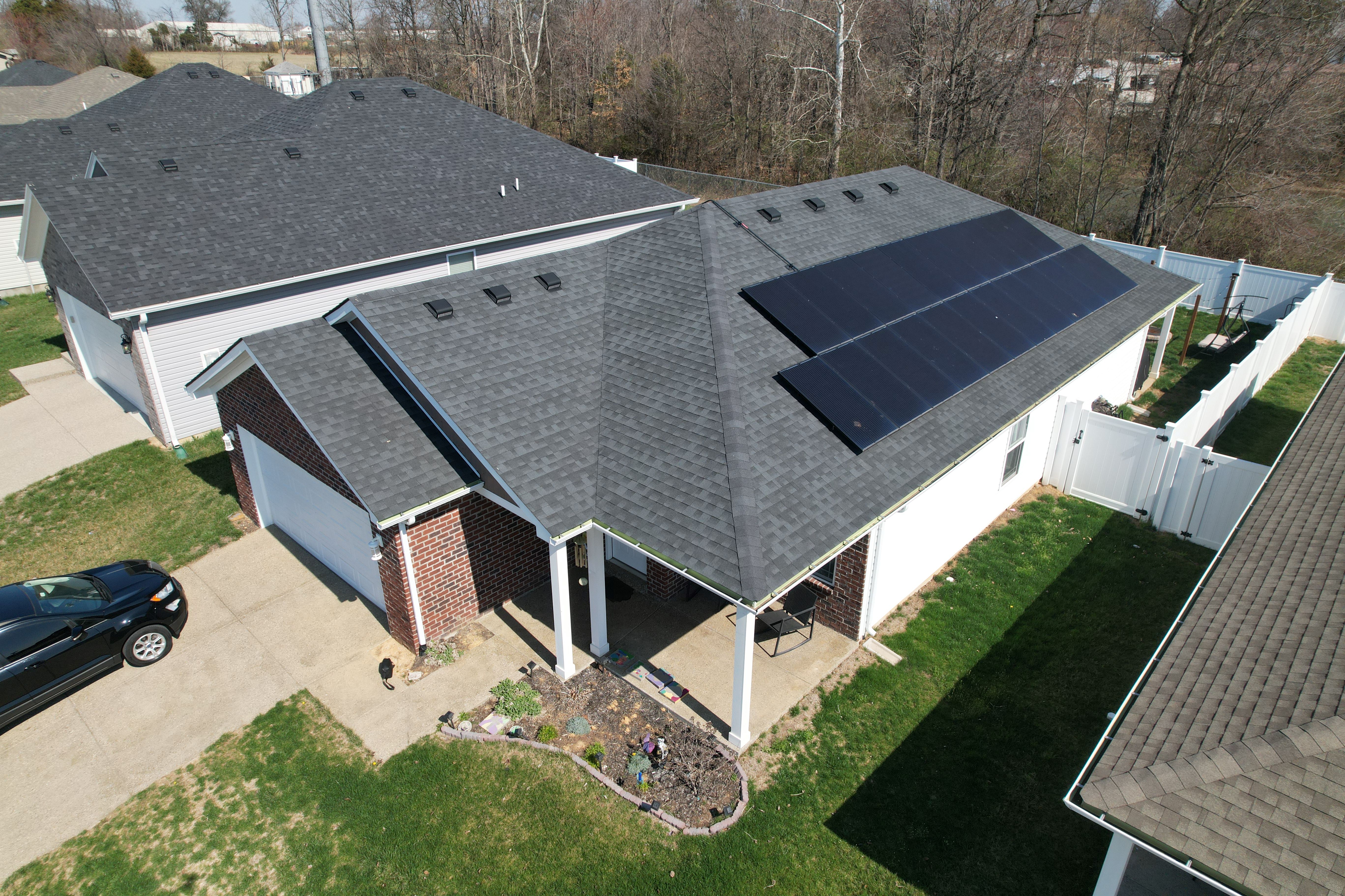 Residential solar installation